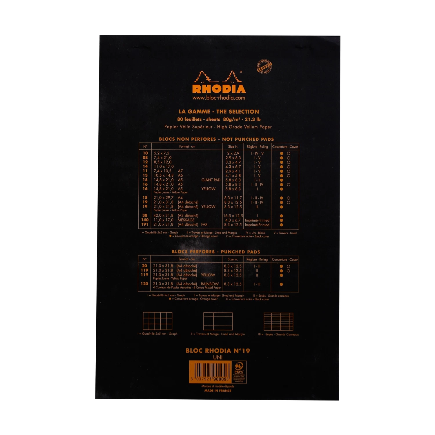 Bloc N°19 Memo Pad 12 Bloc N°19 Memo Pad - Image 12