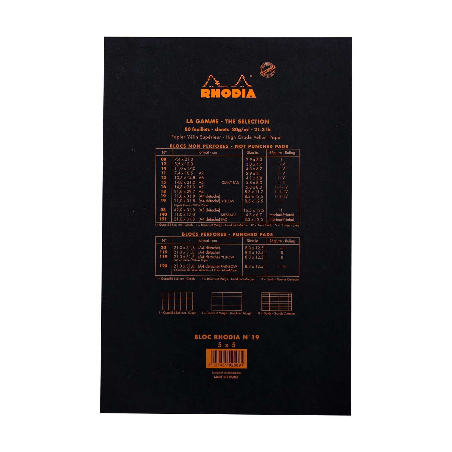 Bloc N°19 Memo Pad 15 Bloc N°19 Memo Pad - Image 15