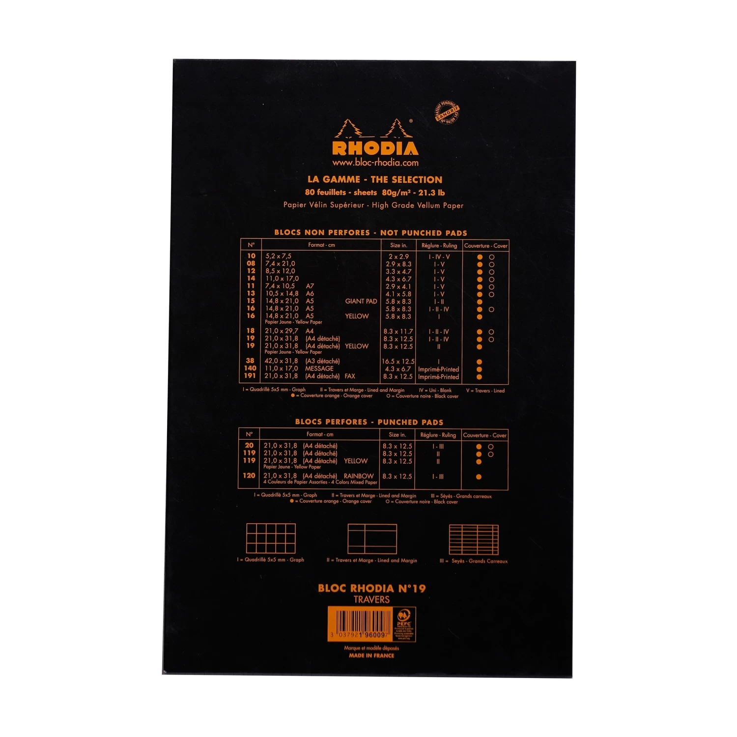 Bloc N°19 Memo Pad 18 Bloc N°19 Memo Pad - Image 18