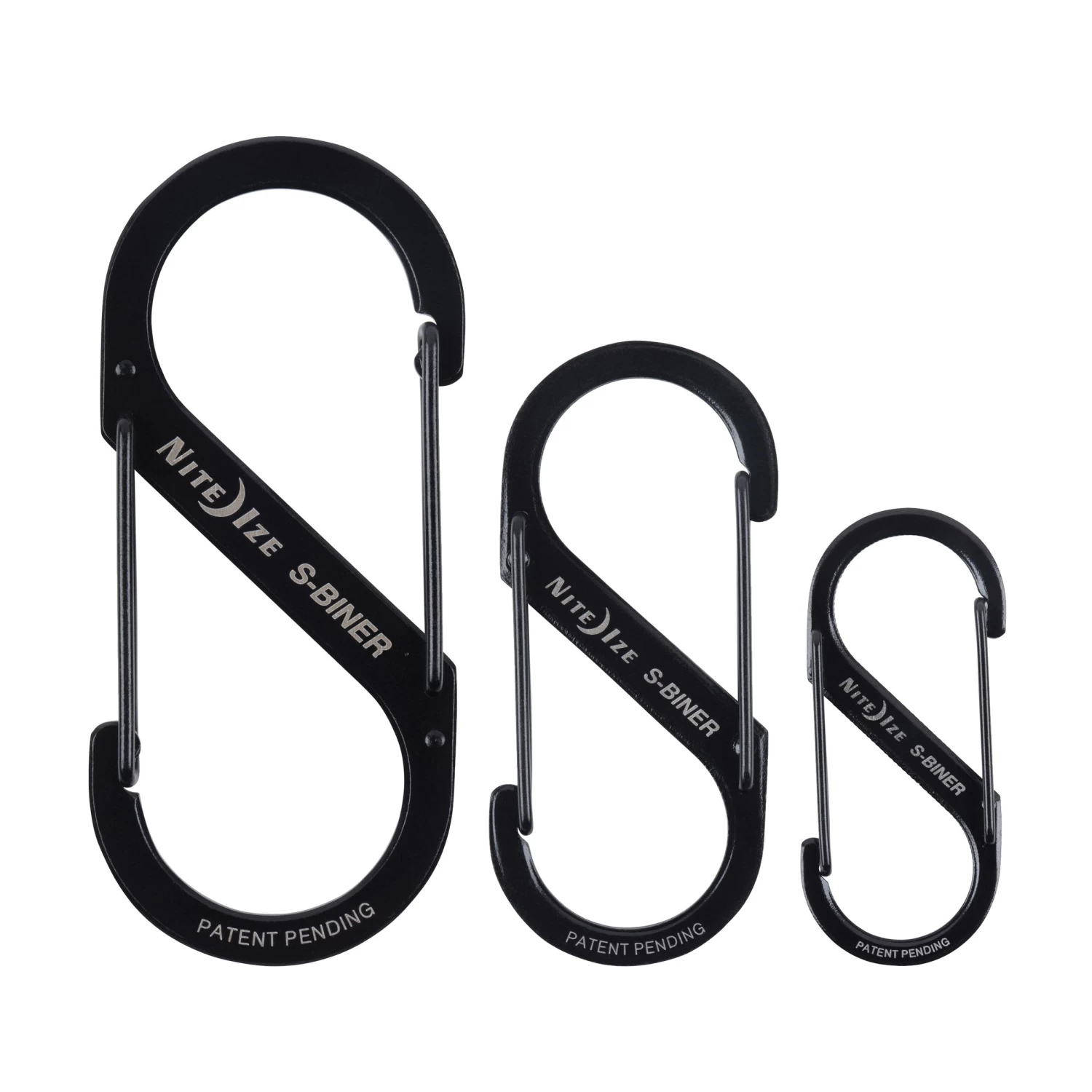 Nite Ize S-Biner® Stainless Dual Carabiner 3-Pack 1 Nite Ize S-Biner® Stainless Dual Carabiner 3-Pack