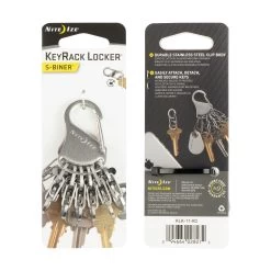 Nite Ize KeyRack™ Locker® S-Biner® 15 Nite Ize KeyRack™ Locker® S-Biner® -Outdoor Equip Store 11462