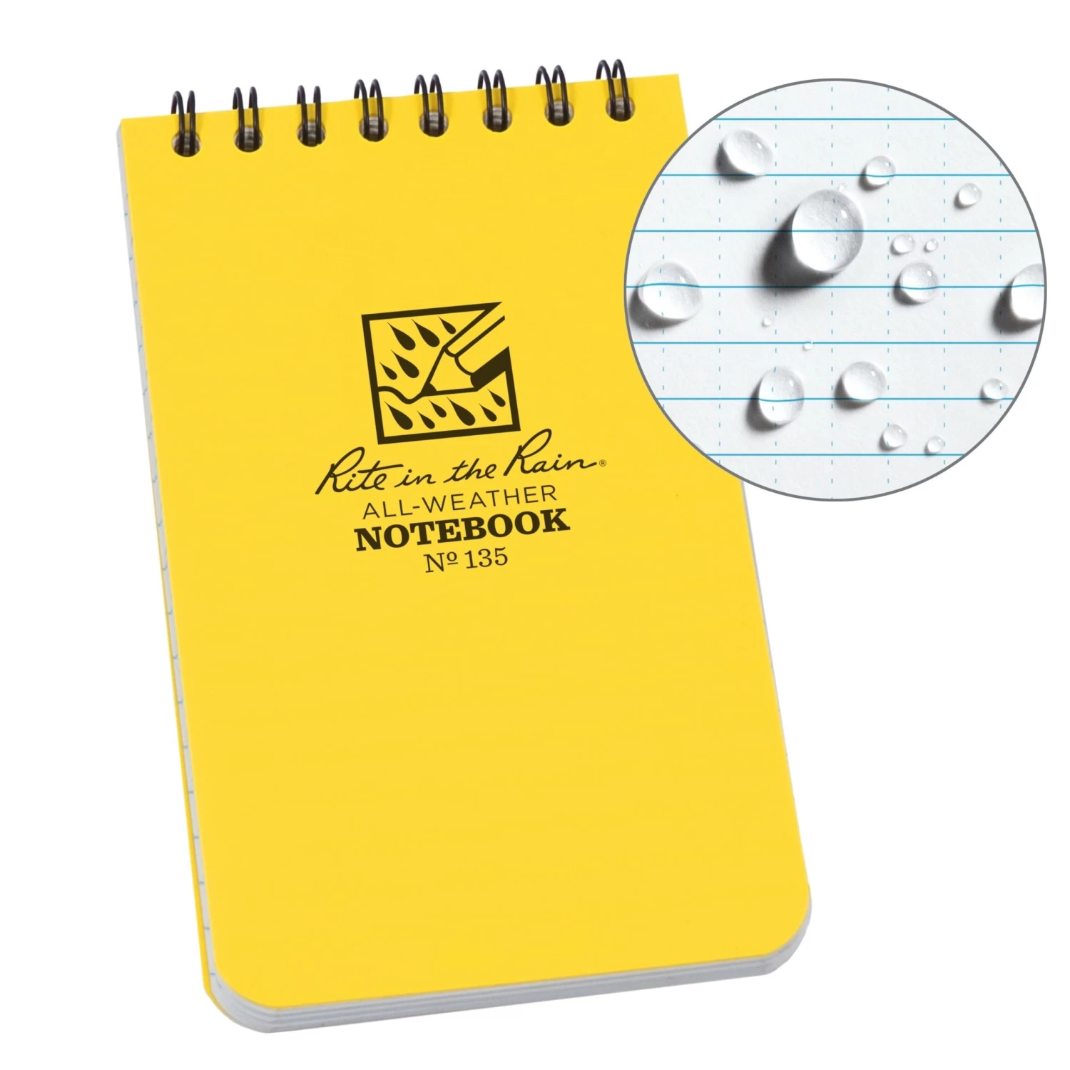 Rite In The Rain Top Spiral Notebook 3×5 2 Rite In The Rain Top Spiral Notebook 3×5 - Image 2