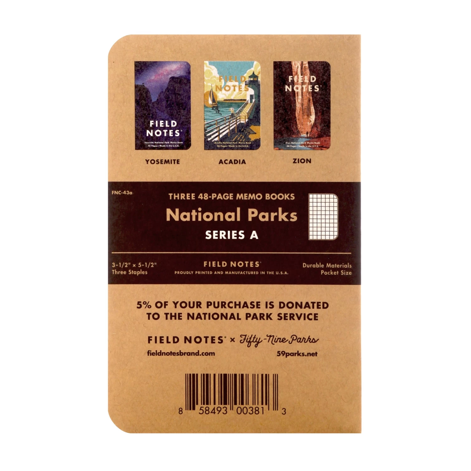 National Parks 3-Pack Memo Book 4 National Parks 3-Pack Memo Book - Image 4
