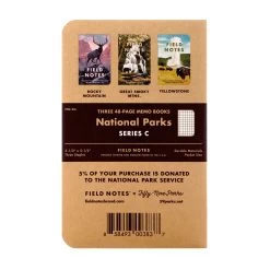 National Parks 3-Pack Memo Book 31 National Parks 3-Pack Memo Book -Outdoor Equip Store 16943