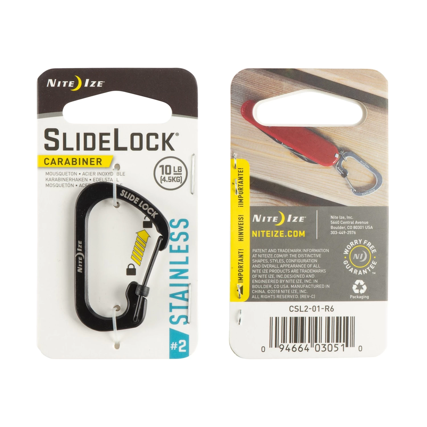Nite Ize SlideLock® Carabiner 5 Nite Ize SlideLock® Carabiner - Image 5