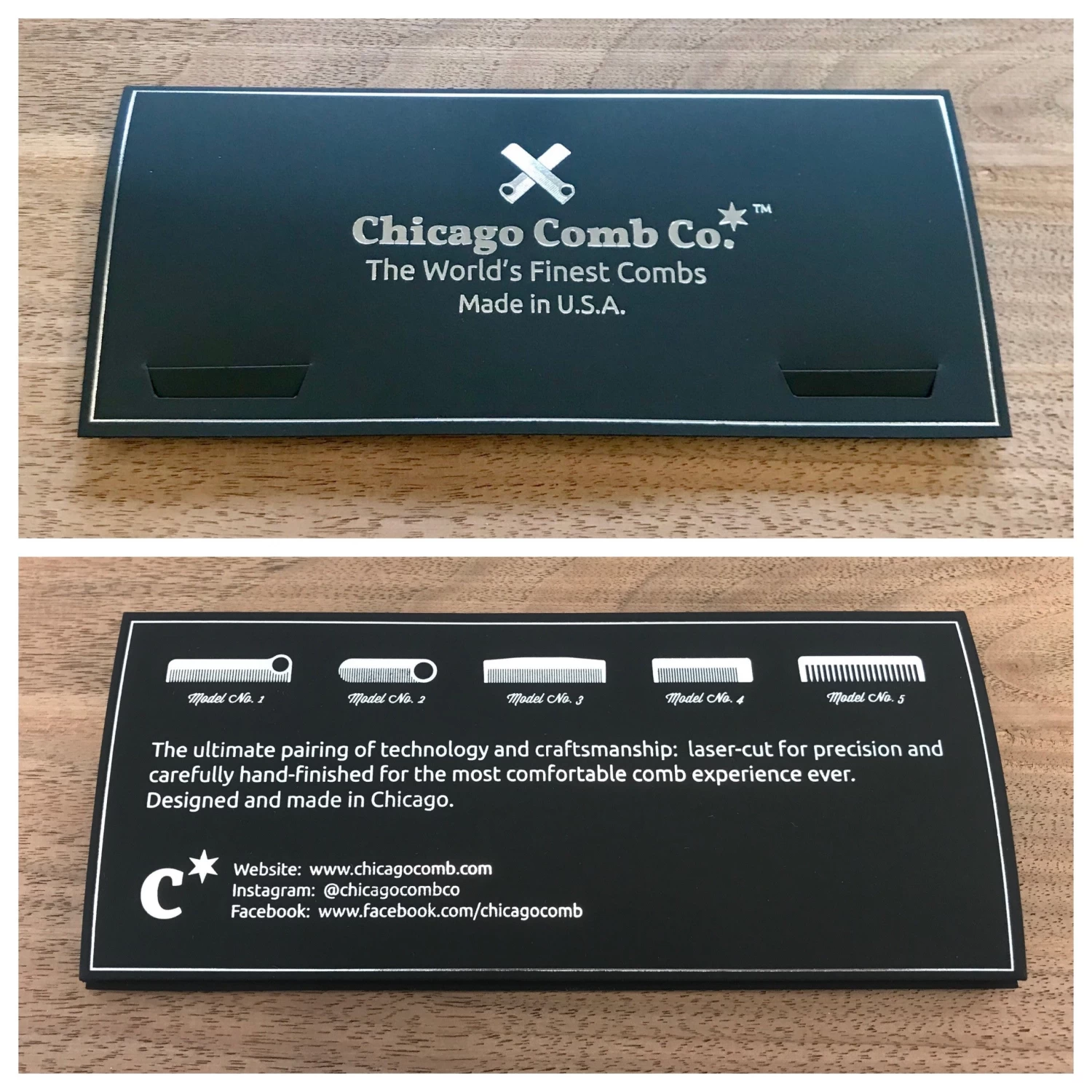 Model No. 2 Stainless Steel Comb 2 Model No. 2 Stainless Steel Comb - Image 2