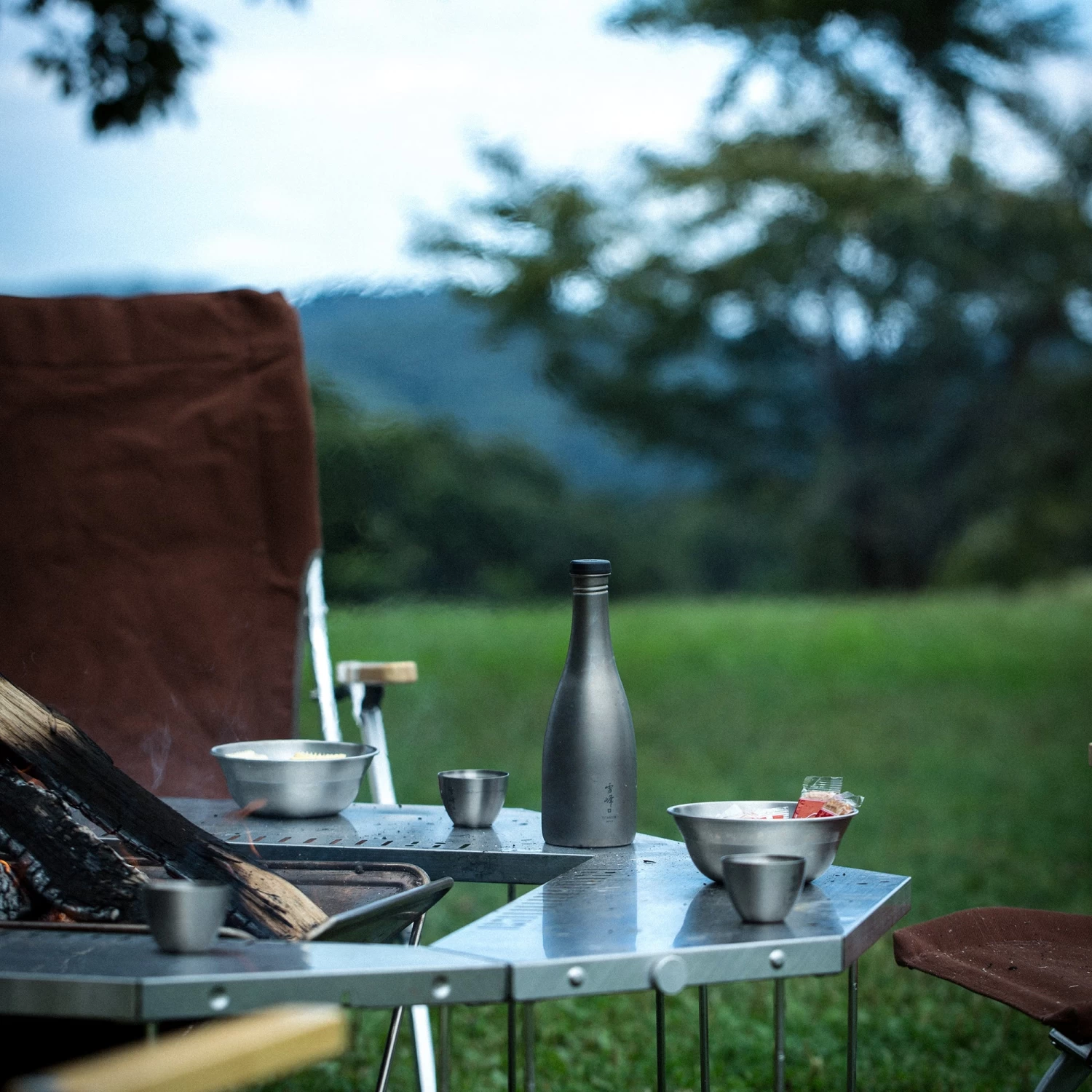 Snow Peak Titanium Sake Bottle 5 Snow Peak Titanium Sake Bottle - Image 5