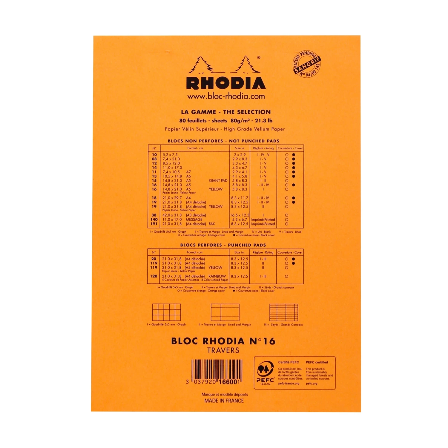 Bloc N°16 Memo Pad 11 Bloc N°16 Memo Pad - Image 11