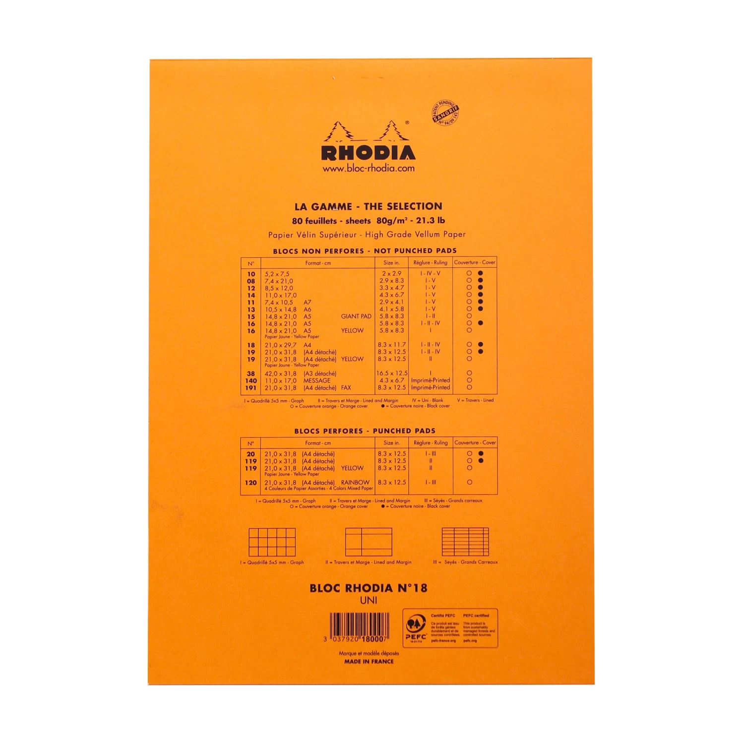 Bloc N°18 Memo Pad 5 Bloc N°18 Memo Pad - Image 5