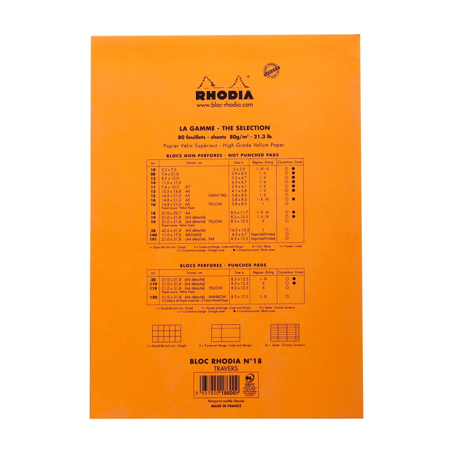 Bloc N°18 Memo Pad 14 Bloc N°18 Memo Pad - Image 14