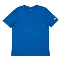 Topo Designs Pocket Tee - Blue