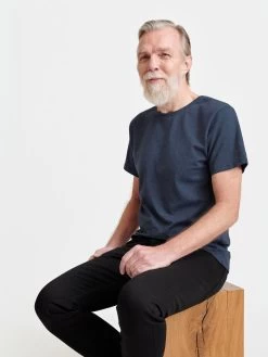 T-Shirt - Navy Melange 6 T-Shirt - Navy Melange -Outdoor Equip Store 25471