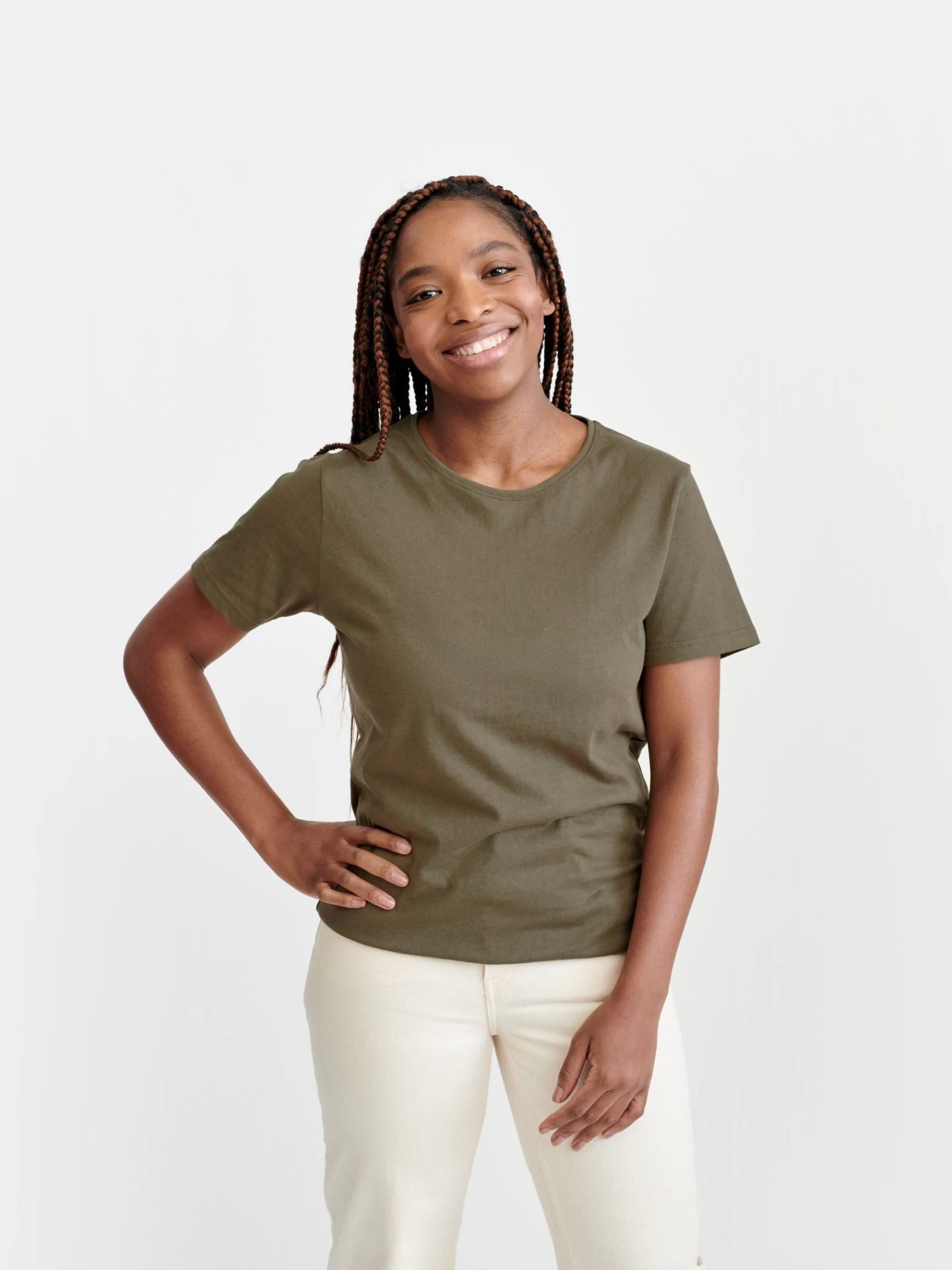 T-Shirt - Khaki Green 4 T-Shirt - Khaki Green - Image 4
