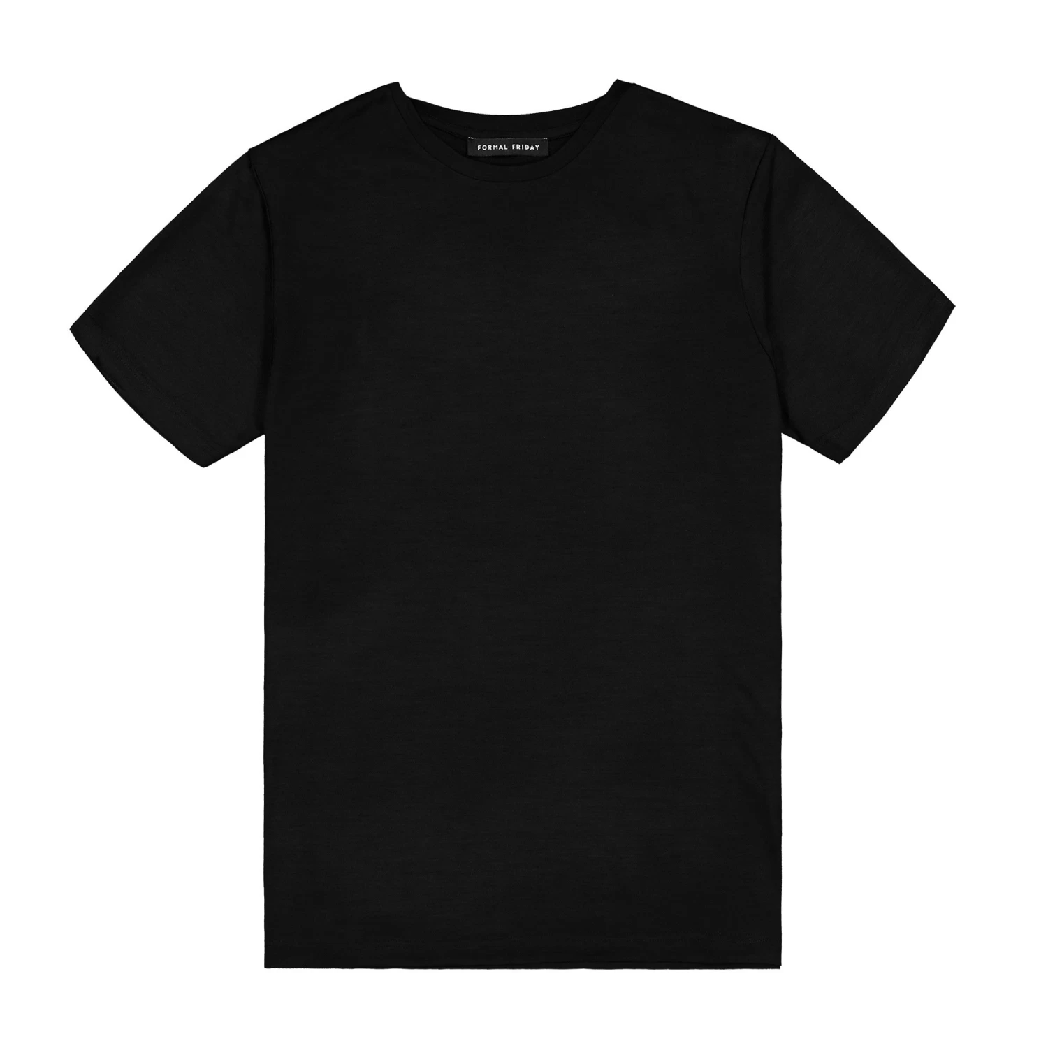 Ultrafine Merino T-Shirt - Black 2 Ultrafine Merino T-Shirt - Black - Image 2