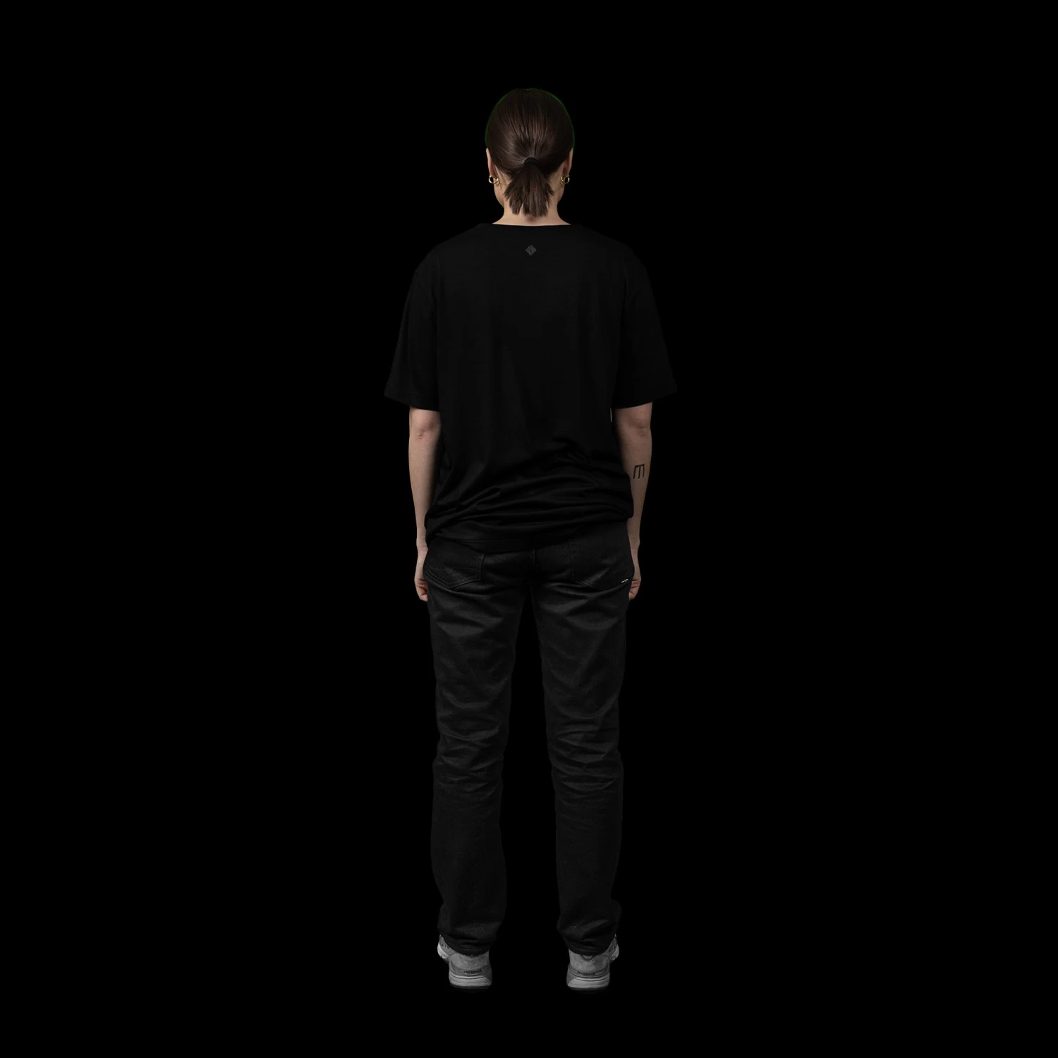Ultrafine Merino T-Shirt - Black 8 Ultrafine Merino T-Shirt - Black - Image 8