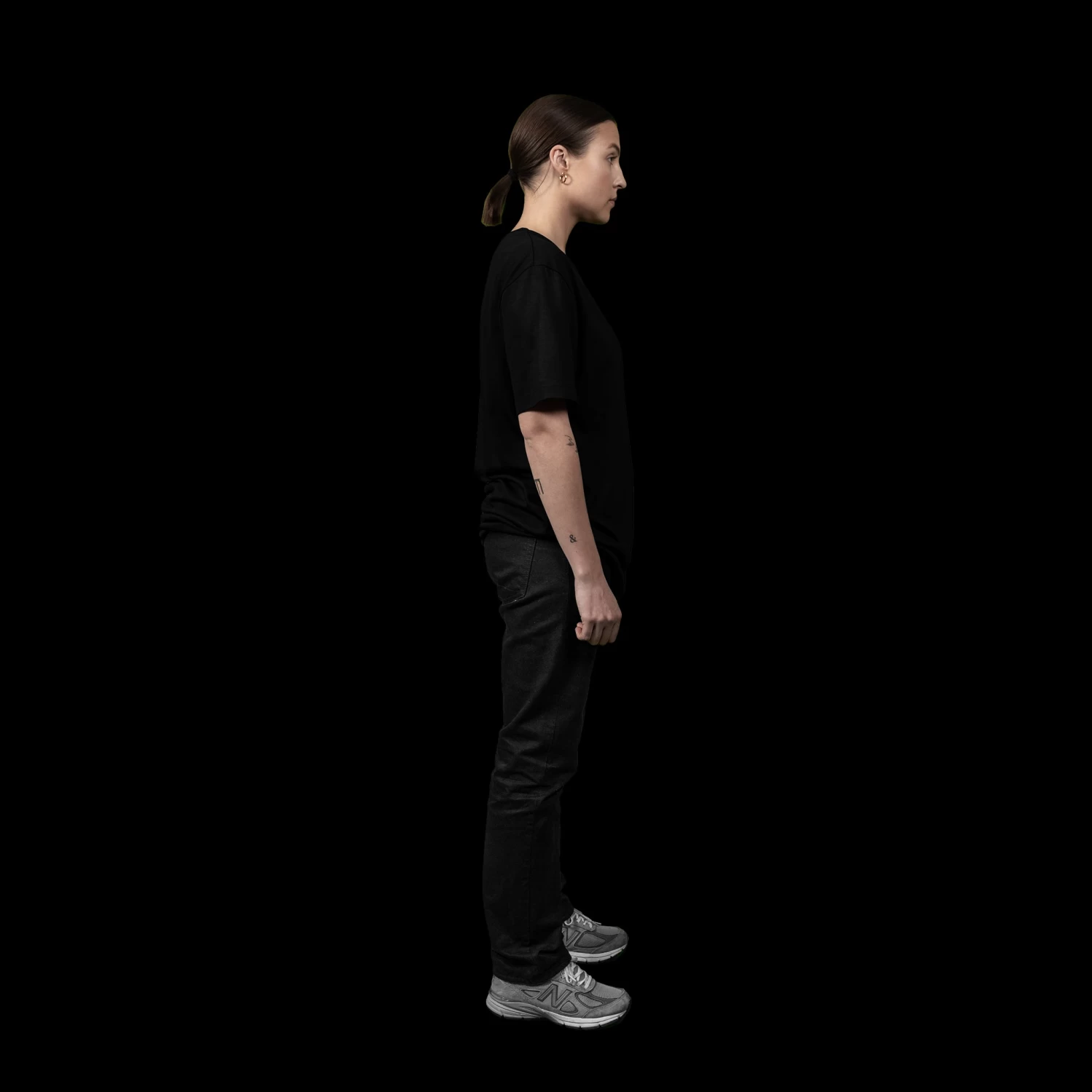 Ultrafine Merino T-Shirt - Black 7 Ultrafine Merino T-Shirt - Black - Image 7