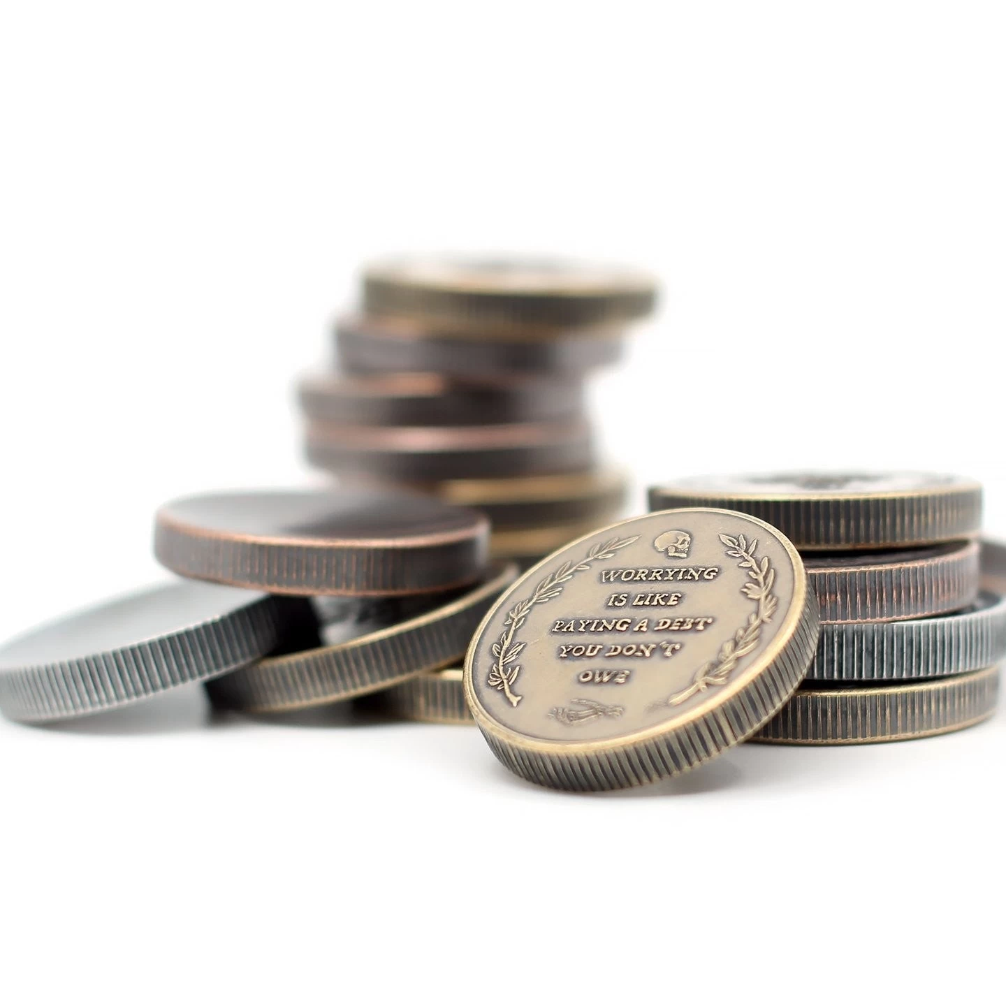 O2 Worry Stone Copper 3 O2 Worry Stone Copper - Image 3