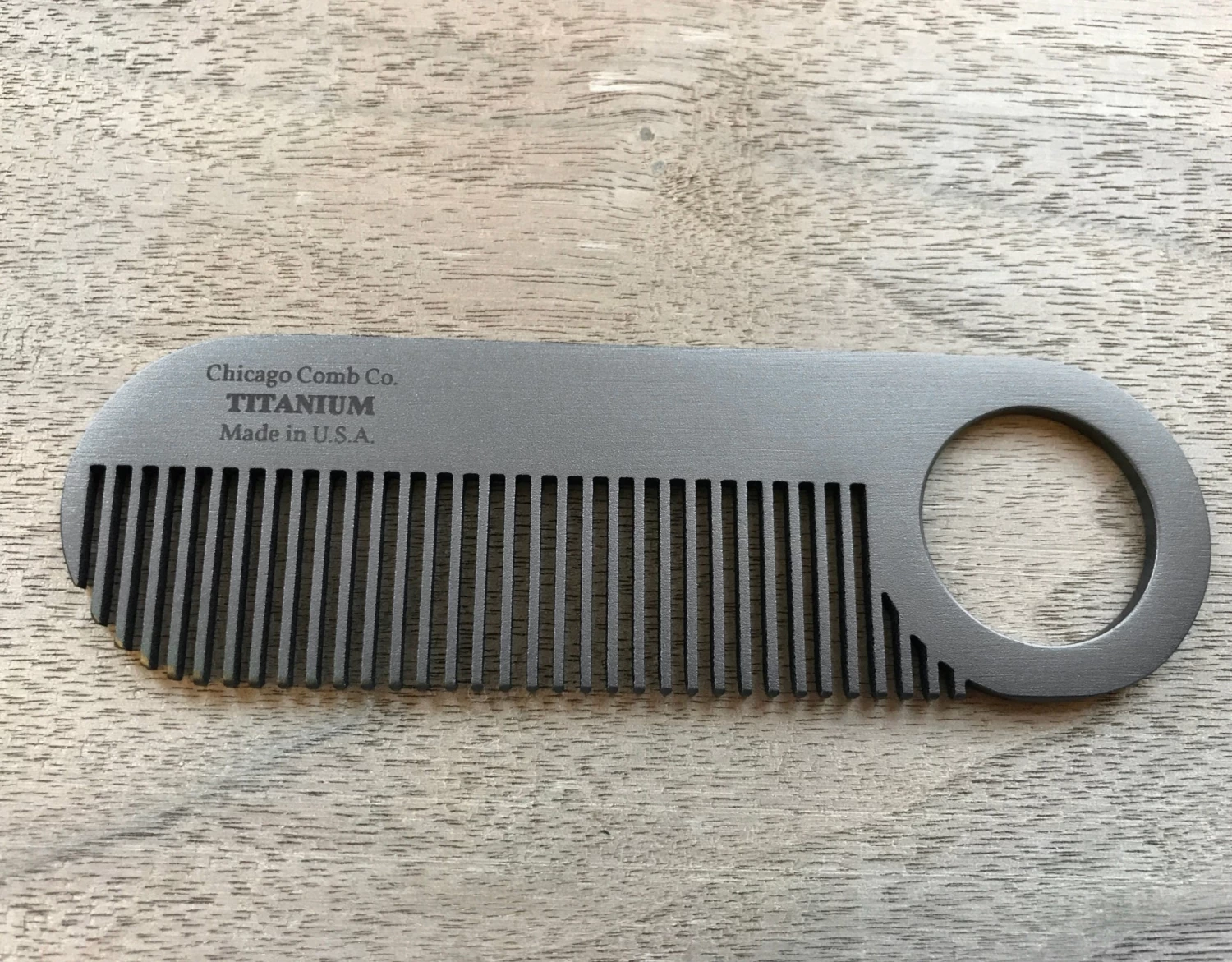 Model No. 2 Titanium Comb 3 Model No. 2 Titanium Comb - Image 3