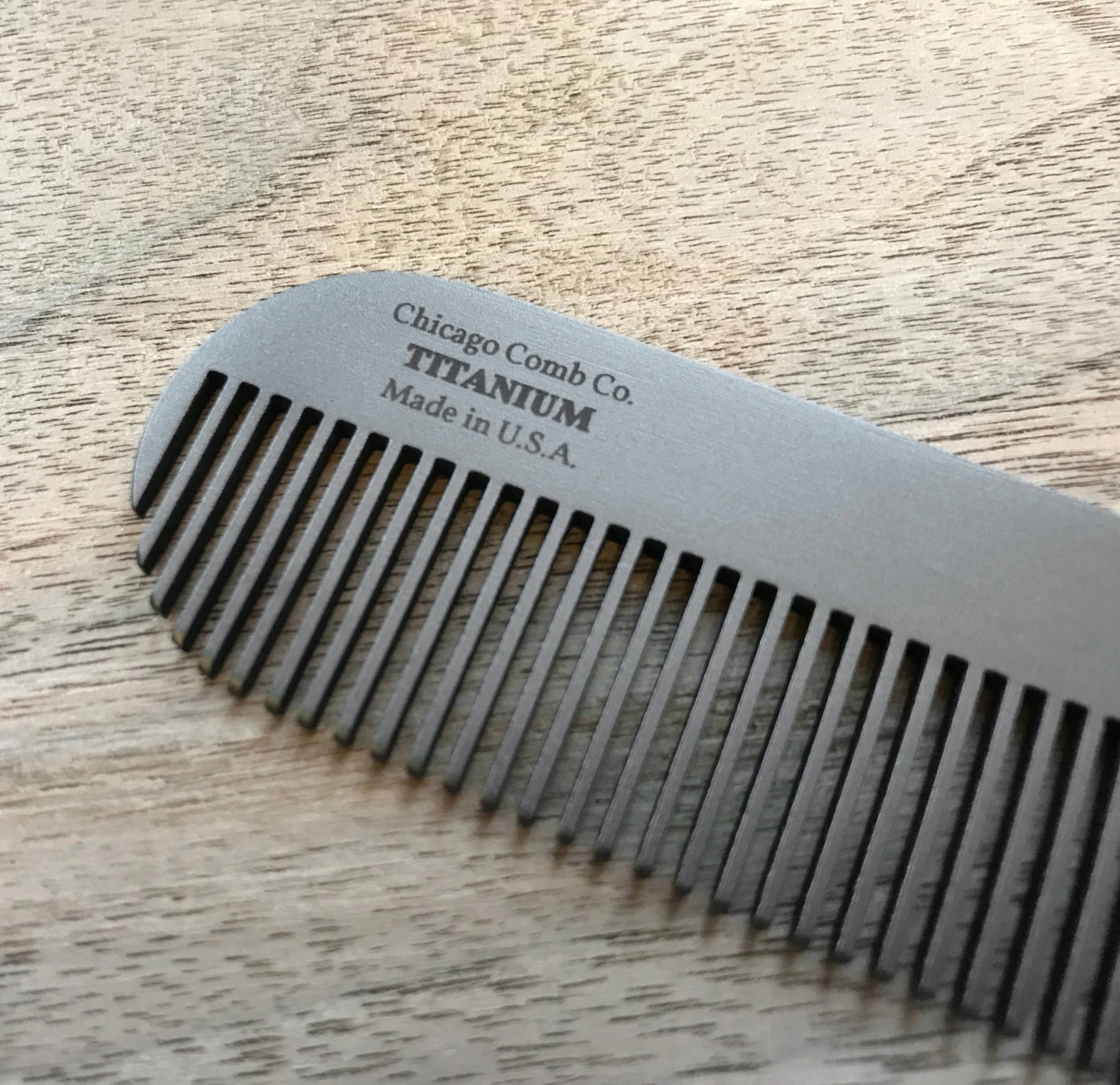 Model No. 2 Titanium Comb 4 Model No. 2 Titanium Comb - Image 4