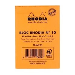 Bloc N°10 Memo Pad 11 Bloc N°10 Memo Pad -Outdoor Equip Store 33002