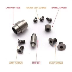 Titanium Hardware Kit 7 Titanium Hardware Kit -Outdoor Equip Store 35766