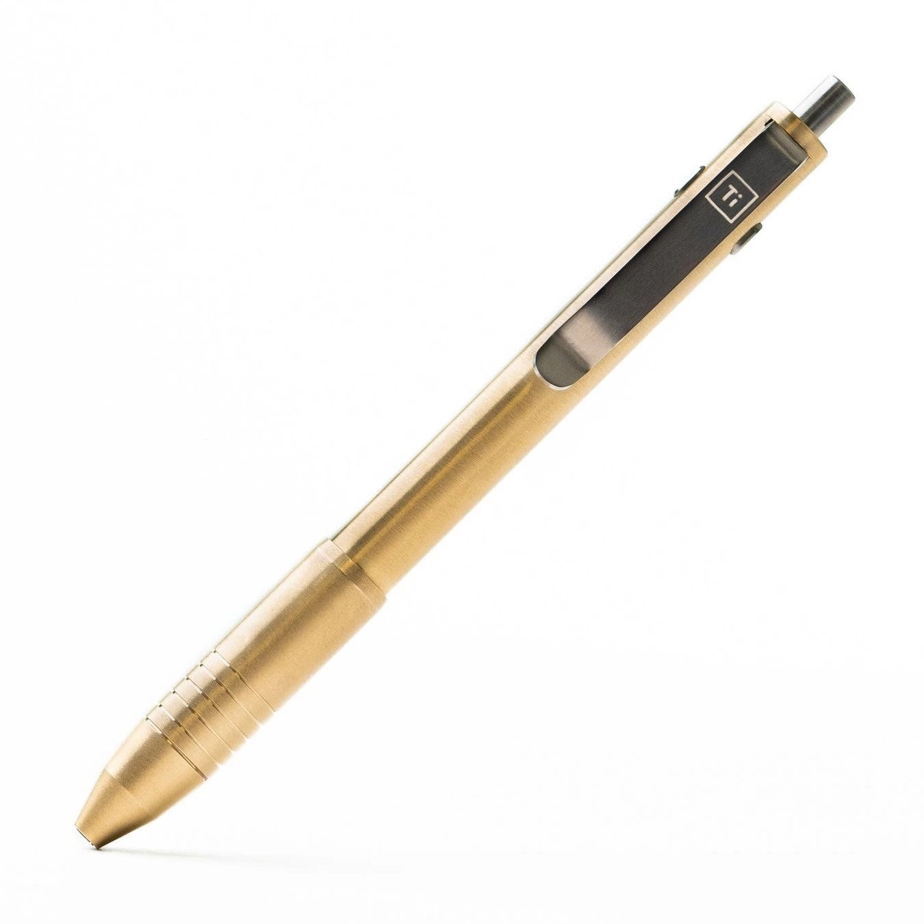Dual Side Click Brass Pen 1 Dual Side Click Brass Pen