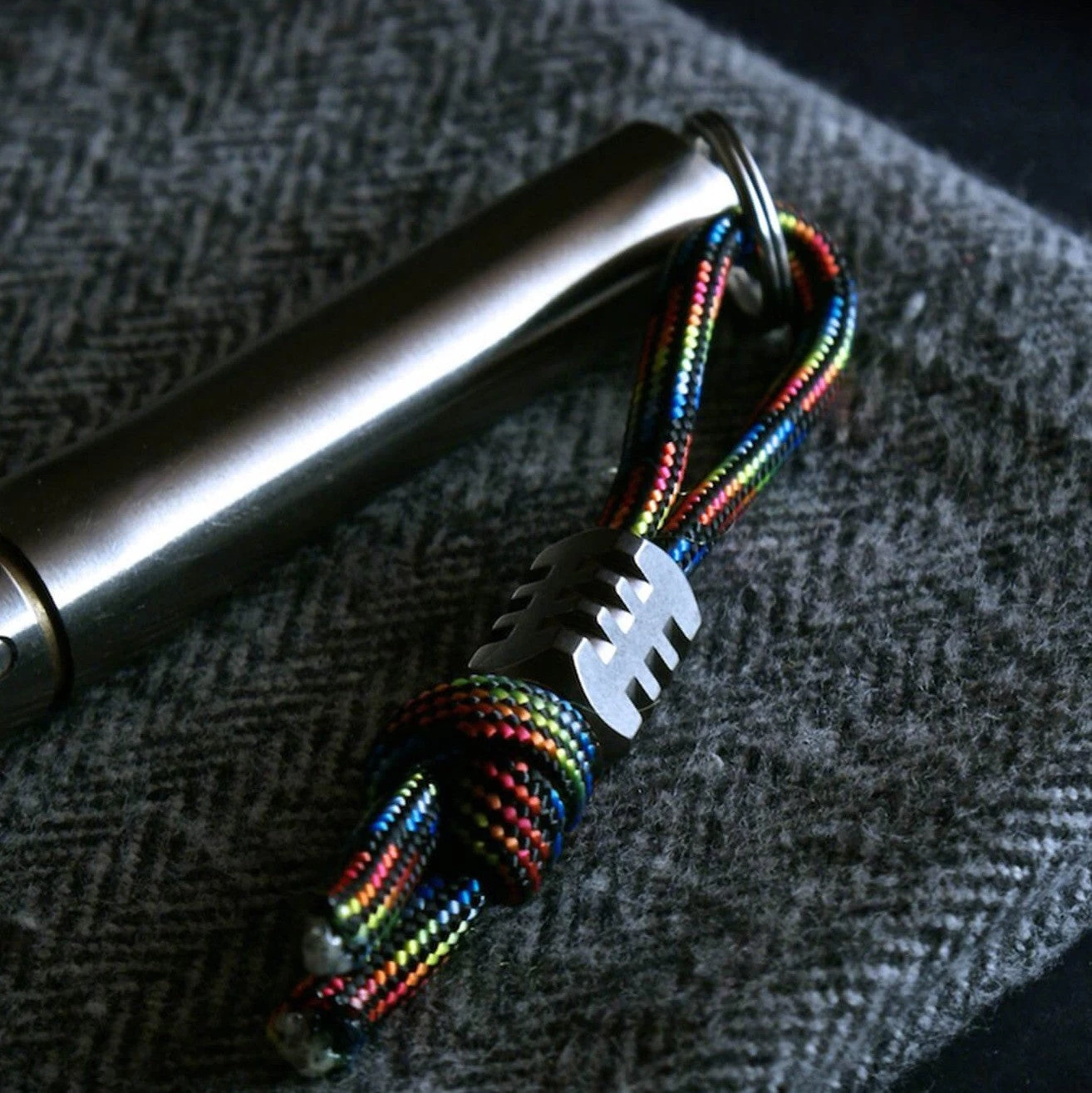 Titanium S1 Lanyard Bead 3 Titanium S1 Lanyard Bead - Image 3