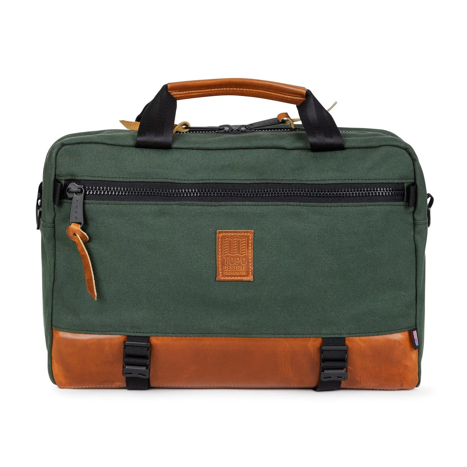 Topo Designs Commuter Briefcase Heritage Canvas 2 Topo Designs Commuter Briefcase Heritage Canvas - Image 2