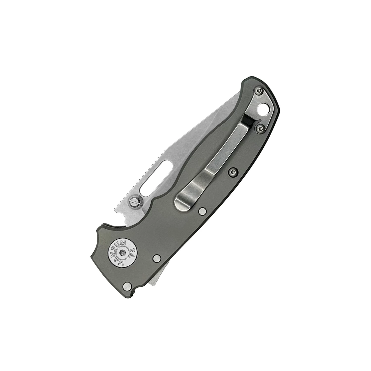 AD20.5 Titanium Clip Point Knife 4 AD20.5 Titanium Clip Point Knife - Image 4