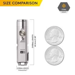 Aurora A4 Pro Titanium (G4) Flashlight 14 Aurora A4 Pro Titanium (G4) Flashlight -Outdoor Equip Store 42300