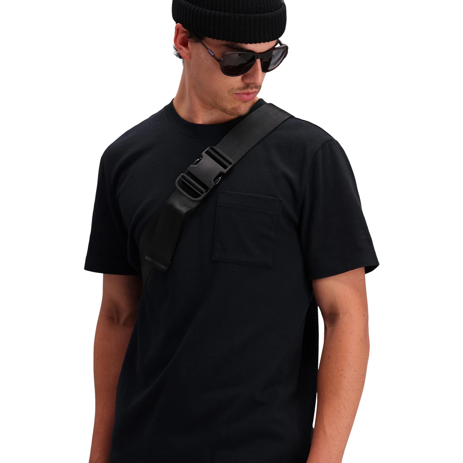 Topo Designs Dirt Pocket Tee - Black 5 Topo Designs Dirt Pocket Tee - Black - Image 5