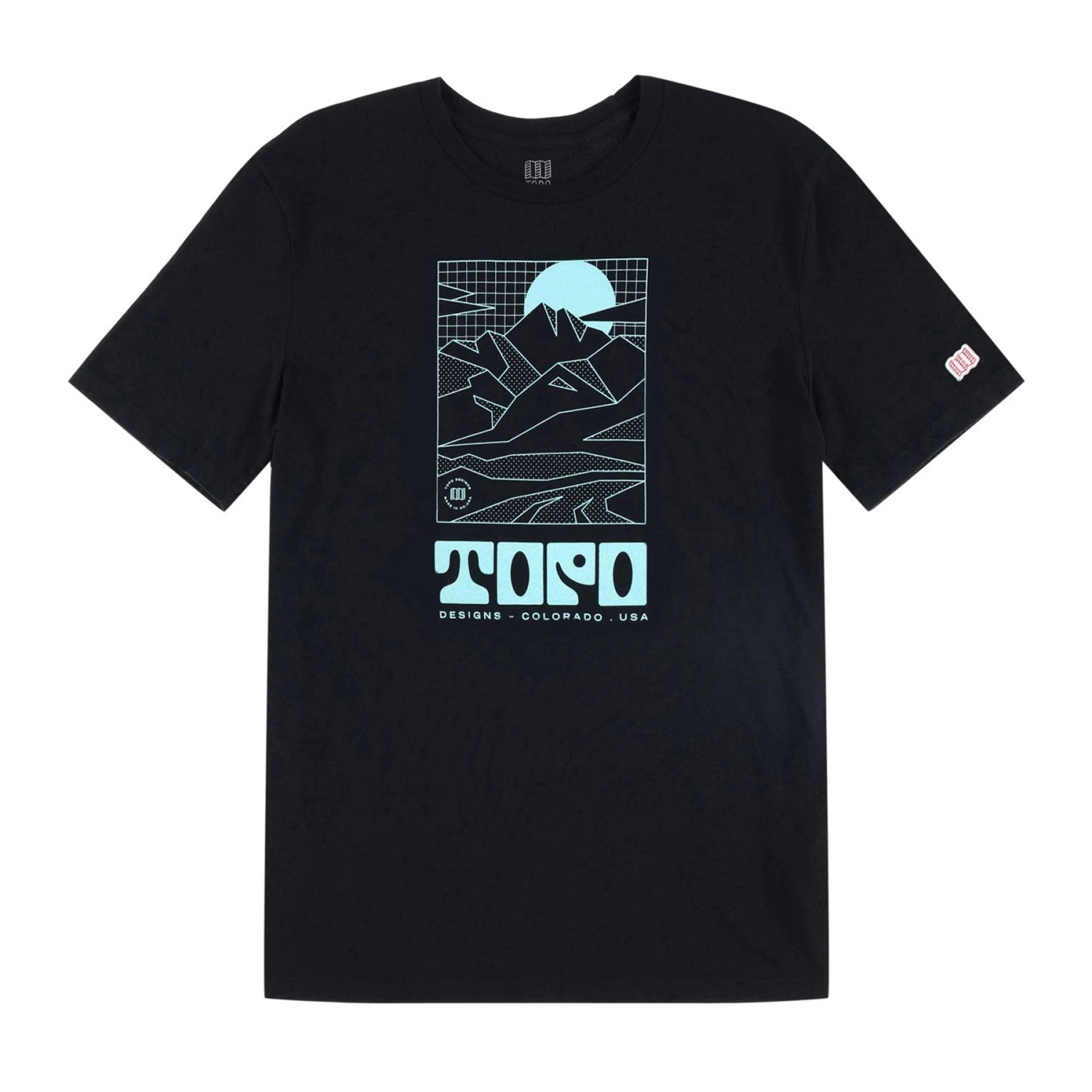 Topo Designs Arcade Mountain Tee 1 Topo Designs Arcade Mountain Tee