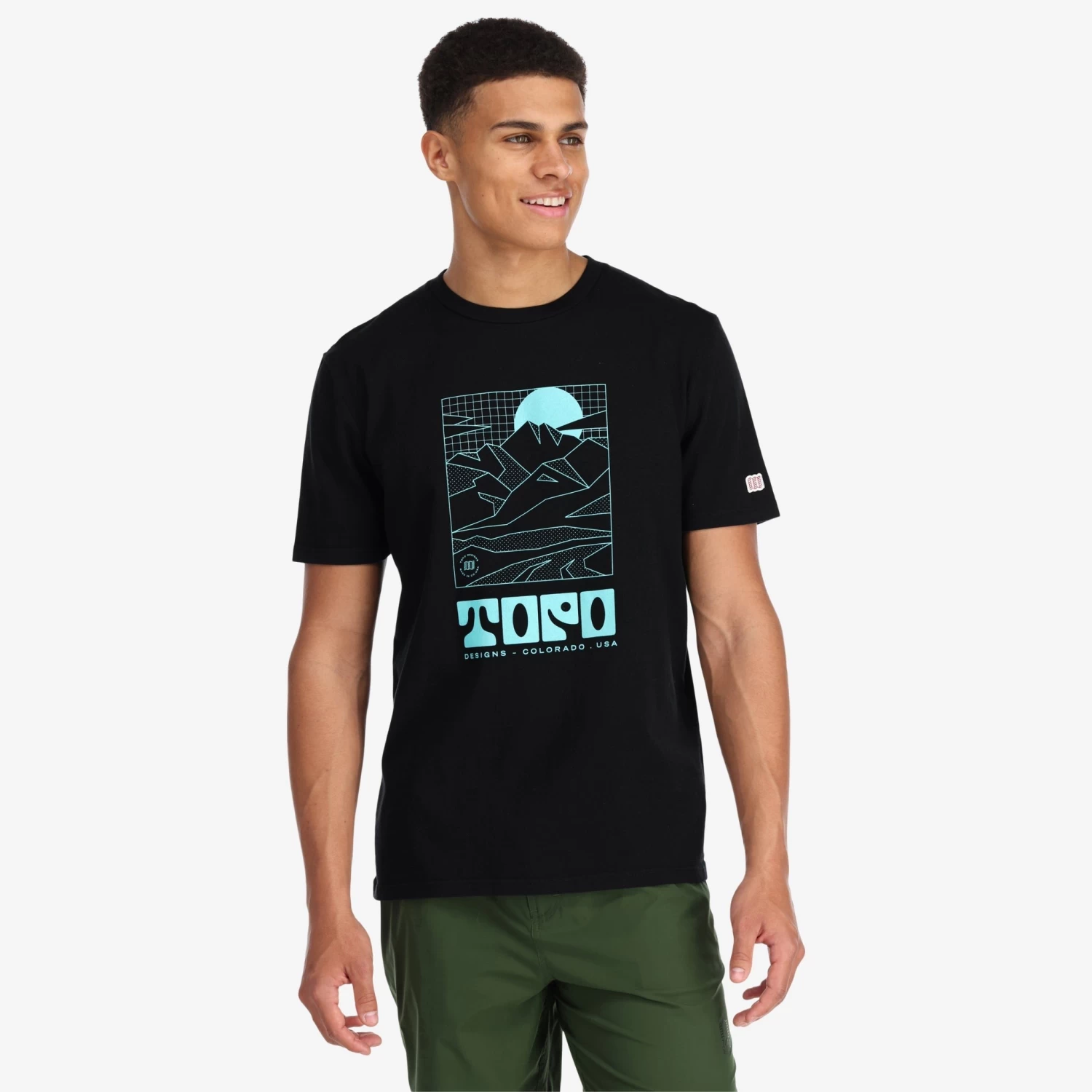 Topo Designs Arcade Mountain Tee 2 Topo Designs Arcade Mountain Tee - Image 2