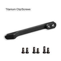 Titanium Pocket Clip (6 Screws) -Outdoor Equip Store 43940
