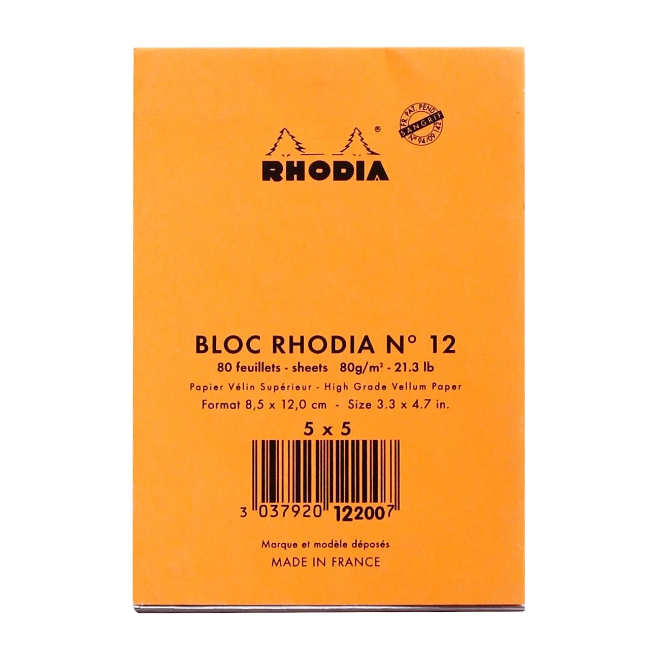 Bloc N°12 Memo Pad 5 Bloc N°12 Memo Pad - Image 5