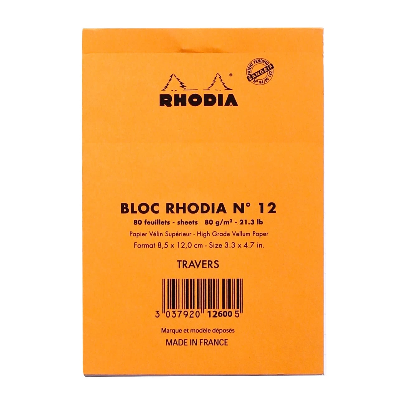 Bloc N°12 Memo Pad 2 Bloc N°12 Memo Pad - Image 2