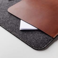 Wool Felt & Leather Desk Mat 12 Wool Felt & Leather Desk Mat -Outdoor Equip Store 44709