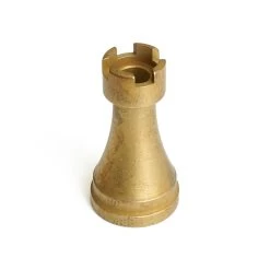 Rook Bead Brass