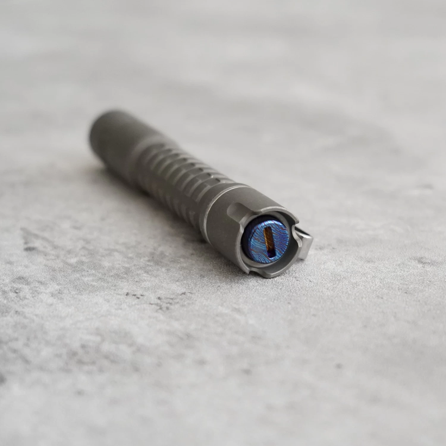 Pineapple Mini - Timascus Button 4 Pineapple Mini - Timascus Button - Image 4