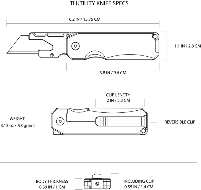 Ti Utility Knife 8 Ti Utility Knife - Image 8