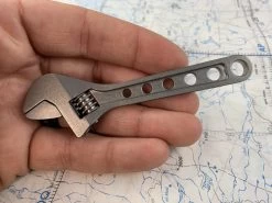 Adjustable Wrench Titanium 4" -Outdoor Equip Store 45349
