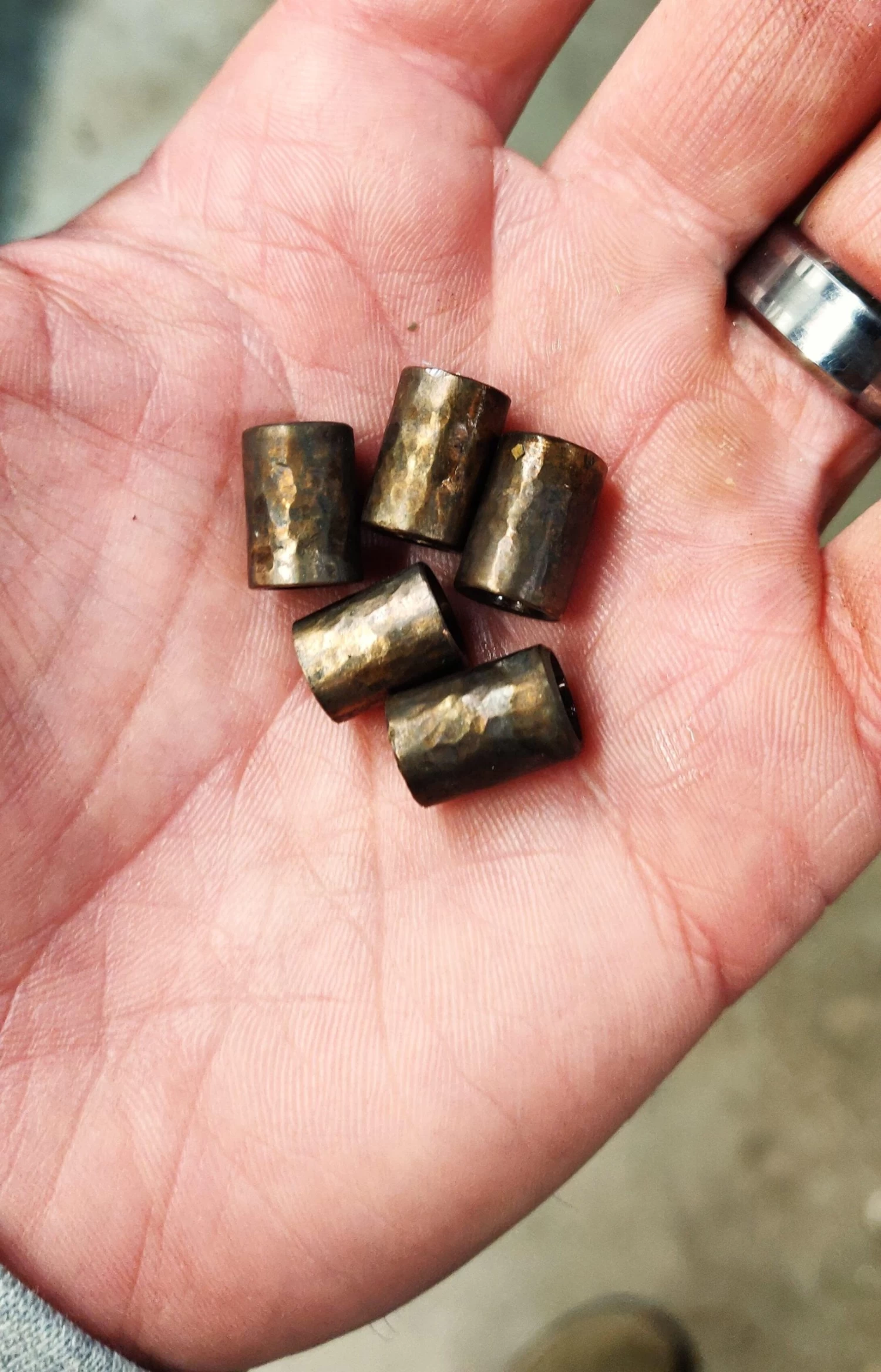 Hammered Bead Brass 2 Hammered Bead Brass - Image 2