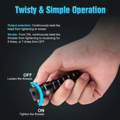 EDC15 Flashlight -Outdoor Equip Store 46390