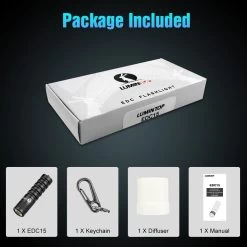 EDC15 Flashlight -Outdoor Equip Store 46395