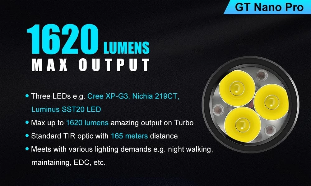 GT Nano Pro Flashlight 11 GT Nano Pro Flashlight - Image 11