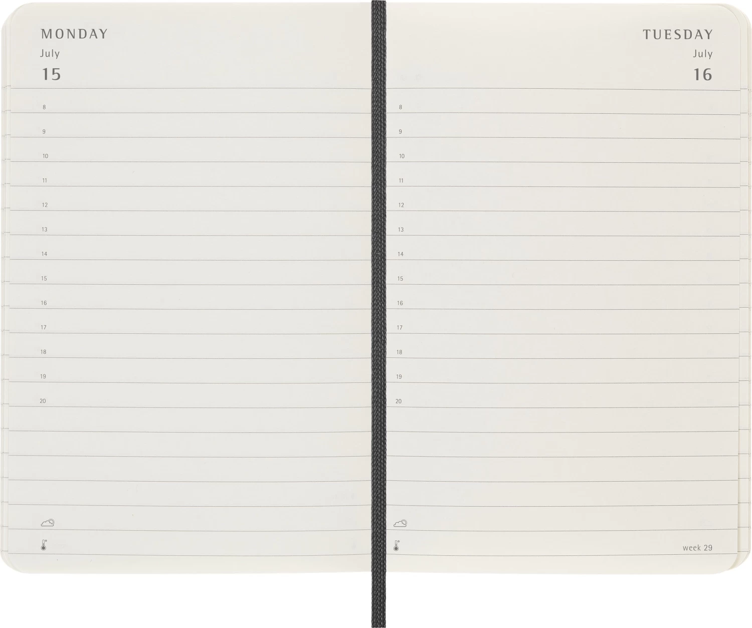 Moleskine Daily Planner Pocket 2024 Calendar 6 Moleskine Daily Planner Pocket 2024 Calendar - Image 6