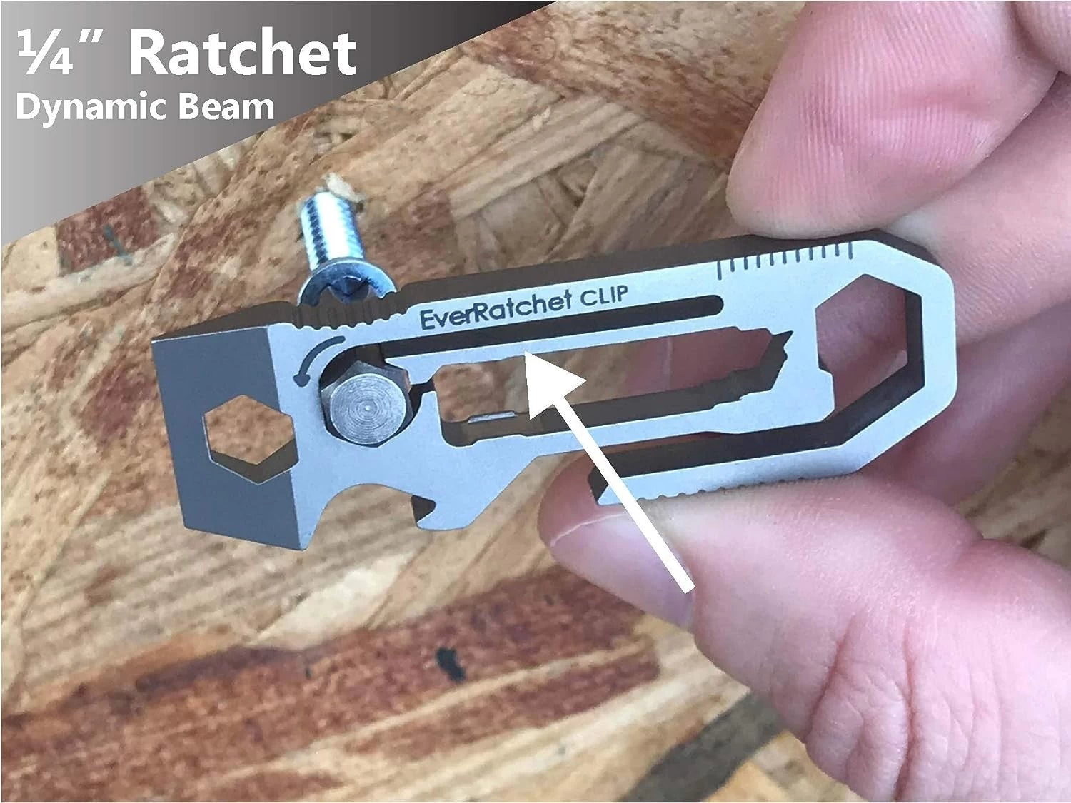 EverRatchet Clip Titanium Multitool 2 EverRatchet Clip Titanium Multitool - Image 2