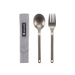 Snow Peak Titanium Fork & Spoon Set