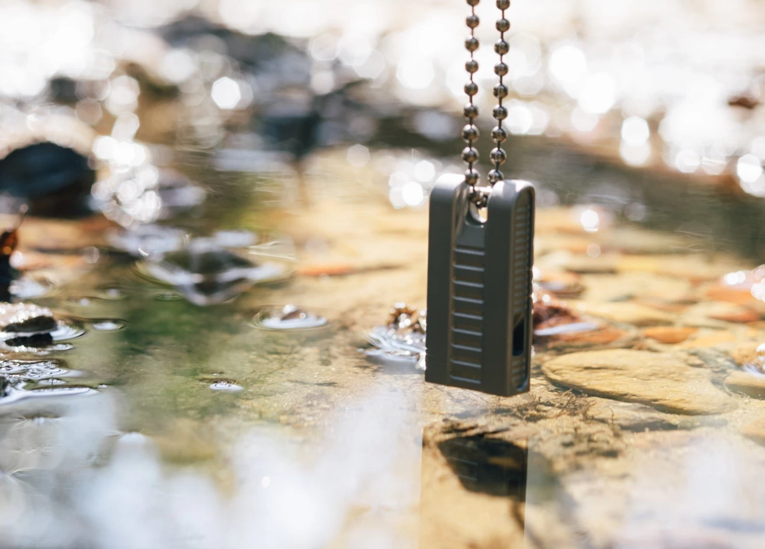 Abrams Titanium Whistle 14 Abrams Titanium Whistle - Image 14