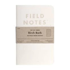 Birch Bark 3-Pack Memo Book